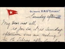 Titanic survivor letter up for auction in US Titanic survivor letter up for auction in US