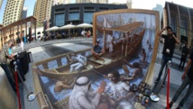 Dubai launches region's first 3-D pavement art festival Dubai launches region's first 3-D pavement art festival