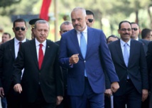 Turkish leader inaugurates grand Tirana mosque construction