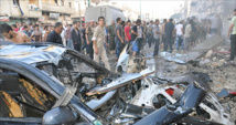 Syria regime air raids, rebel fire on Damascus kill 50: monitor