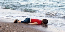 Drowned Syrian toddler's father wept over French cartoon Drowned Syrian toddler's father wept over French cartoon