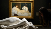 Indecent exposure: artist arrested for nude pose in Paris museum