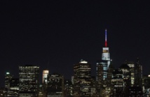 World Trade Center lit in solidarity with Belgium