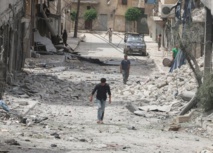 Rebel rocket fire kills 3 civilians in Syria's Aleppo Rebel rocket fire kills 3 civilians in Syria's Aleppo