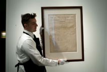 Lincoln documents expected to fetch millions in NY