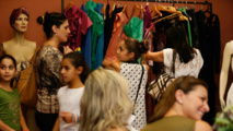Palestinian designer for rich and famous pops up in W.Bank Palestinian designer for rich and famous pops up in W.Bank