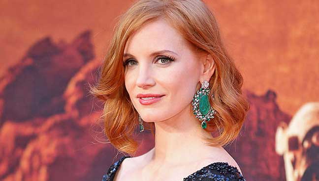 Hollywood honors Oscar nominee Jessica Chastain