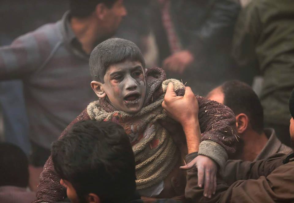 Syria regime shelling kills six children in kindergarten  Syria regime shelling kills six children in kindergarten