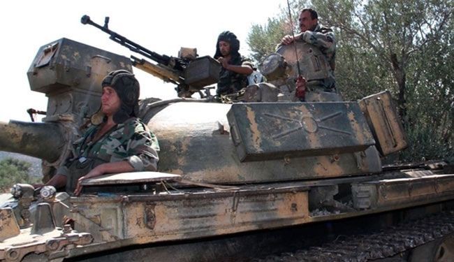 Syrian army says retakes key rebel area near Damascus