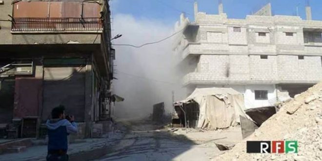 First evacuations from Damascus rebel district First evacuations from Damascus rebel district