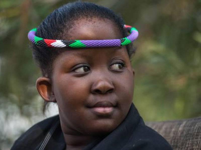 S.Africa's pre-teen queen with 'rainmaking' powers