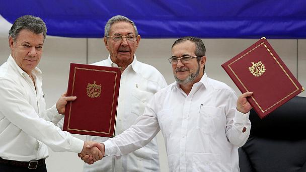 "An historic day": Colombia conflict with FARC officially over