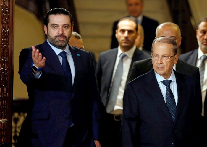 Hariri tells Lebanese president he returns home on Wednesday