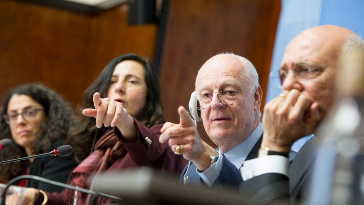 Syria condemns statement by UN envoy on latest round of peace talks Syria condemns statement by UN envoy on latest round of peace talks