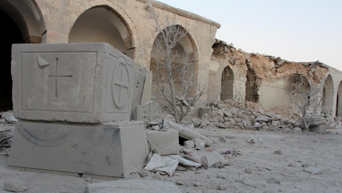 Raids on north-west Syria kill 7 civilians, partially destroy museum