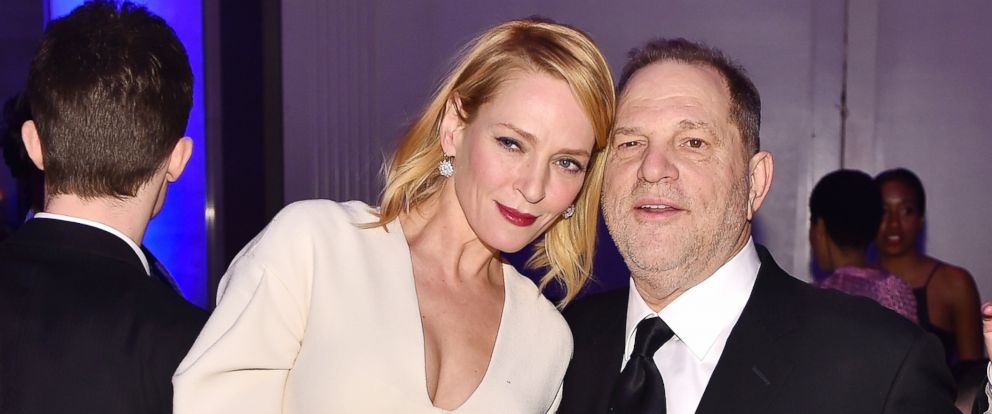 Actress Uma Thurman lobs latest allegations against Harvey Weinstein