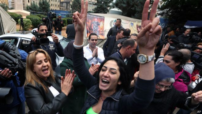 Lebanese expatriates vote in parliamentary polls for the first time