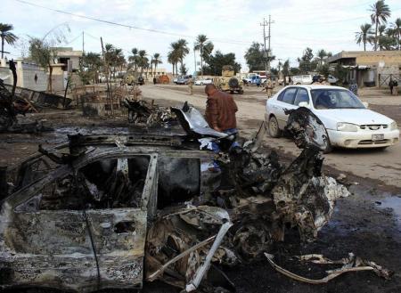 Car bomb strikes ballot box storage site in Iraq Car bomb strikes ballot box storage site in Iraq