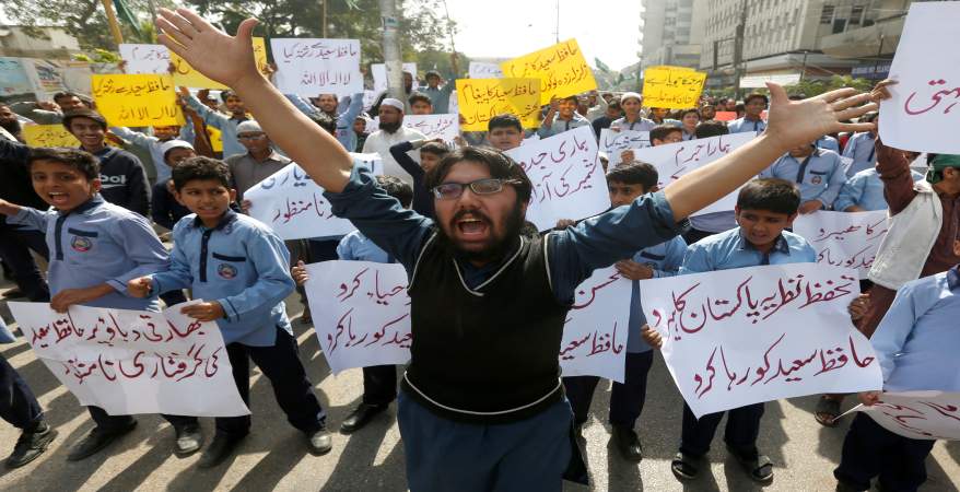 Hundreds arrested in Pakistan after blasphemy acquittal protests