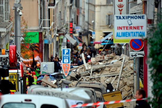 Around 10 people feared buried after two buildings collapse in France
