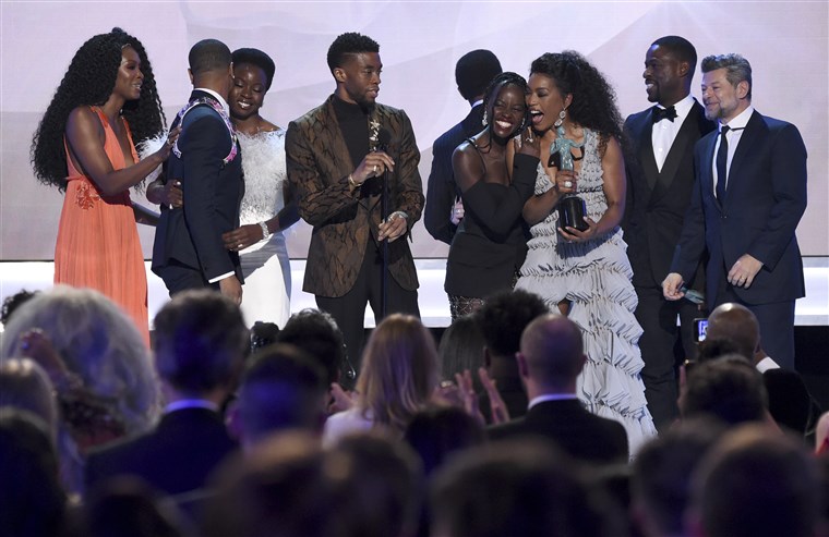 'Black Panther' wins top prize at the Screen Actors Guild Awards