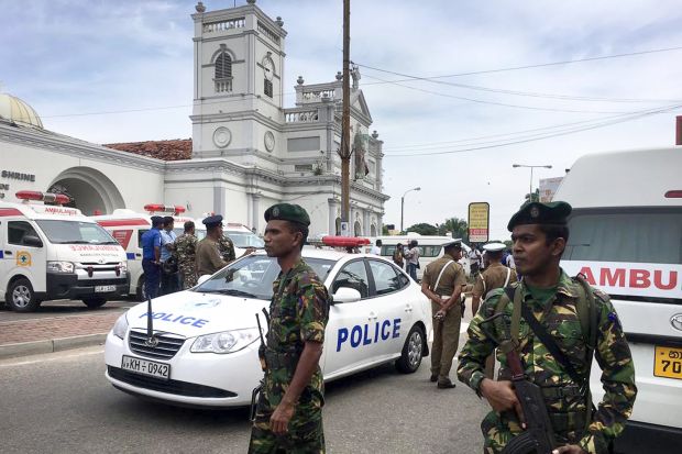 More than 100 people killed in multiple explosions in Sri Lanka   More than 100 people killed in multiple explosions in Sri Lanka
