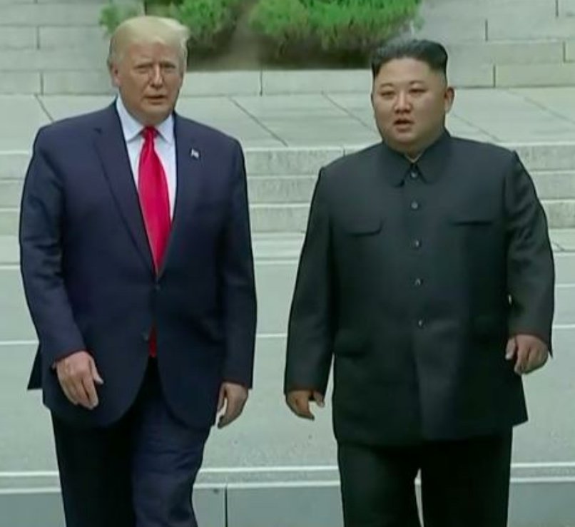 Trump and Kim agree to restart talks during DMZ meeting