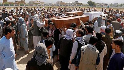 Sixty-three killed in Islamic State bombing of wedding in Kabul