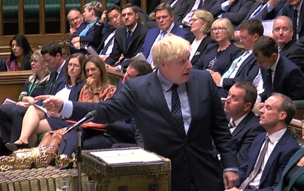Johnson accuses lawmakers of blocking Brexit as parliament resumes