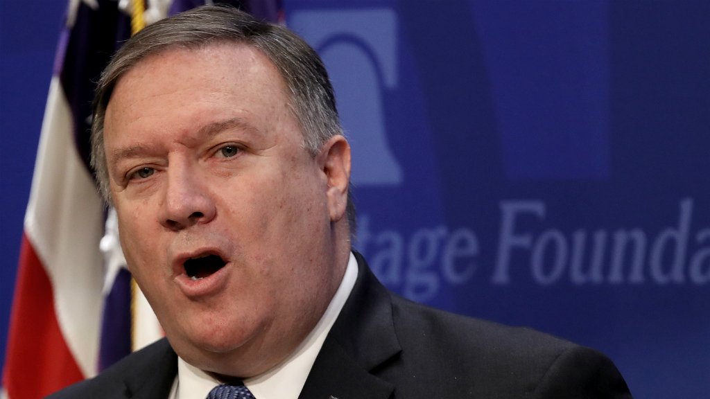 Pompeo: Syria used chlorine gas in a May attack