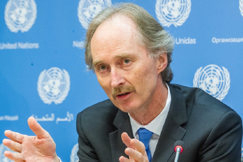 UN envoy will not specify timeline, goals ahead of Syria talks