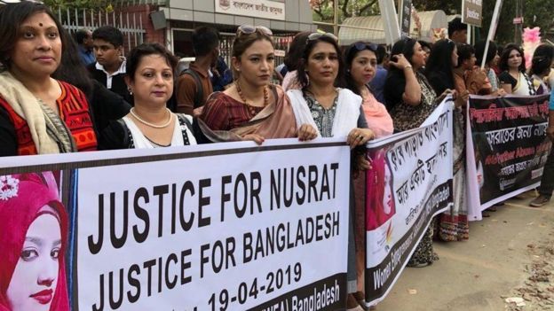 Bangladesh sentences 16 to death for burning teenage girl to death
