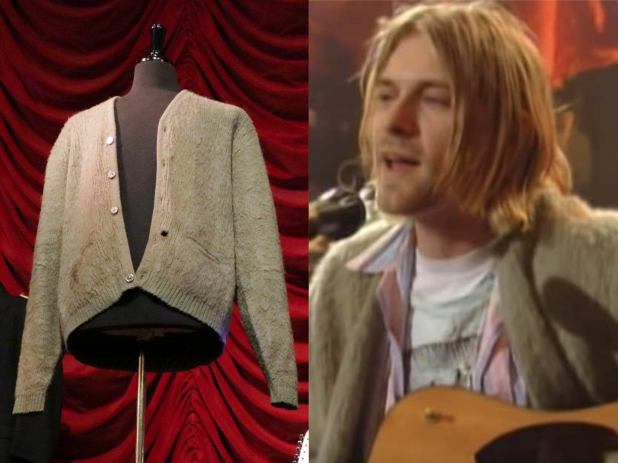 Kurt Cobain's iconic cardigan sells at auction for record price