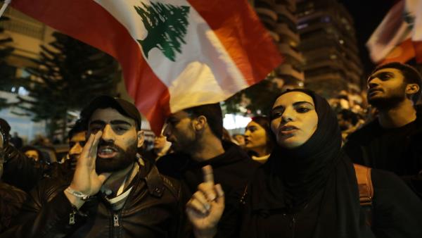 Lebanese protesters on streets for 'week of anger' against leaders