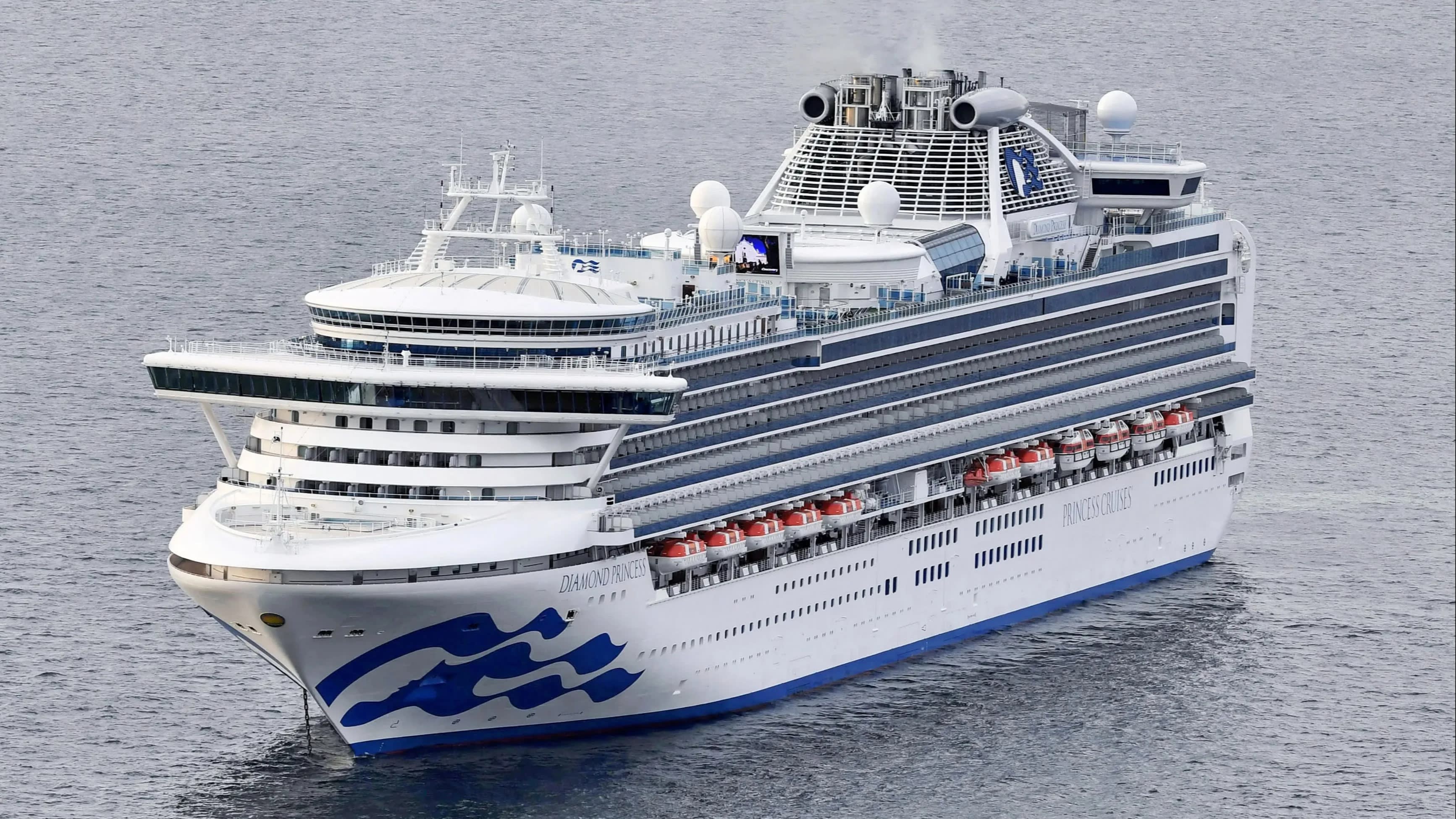 Three more on cruise ship in Japan test positive for coronavirus