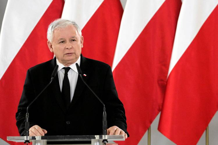 Poland's Kaczynski opposes postponement of next month's election Poland's Kaczynski opposes postponement of next month's election