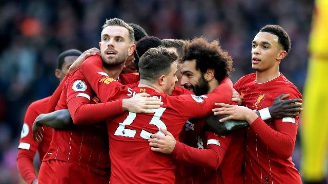 Record-breaking Liverpool revel in Premier League success