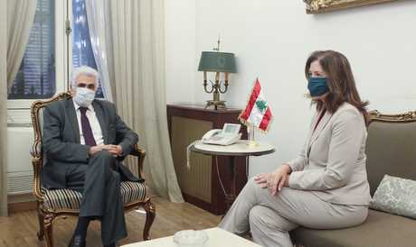 Lebanese foreign minister meets US ambassador after Hezbollah remarks Lebanese foreign minister meets US ambassador after Hezbollah remarks