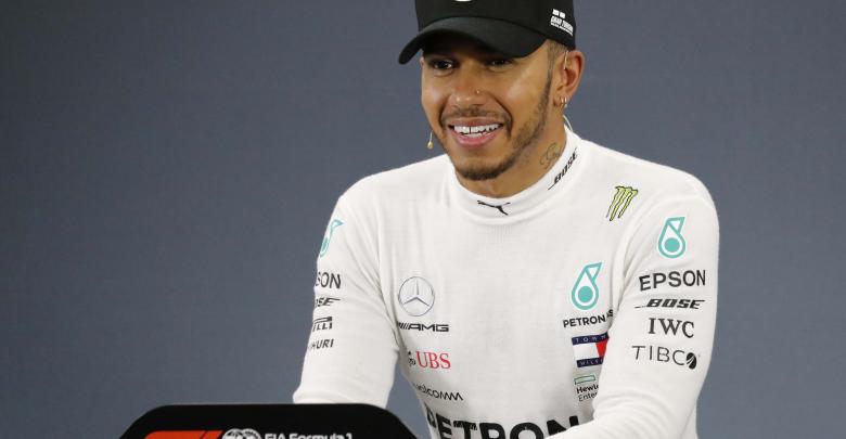 The three-wheelin' Lewis Hamilton revels in another masterclass