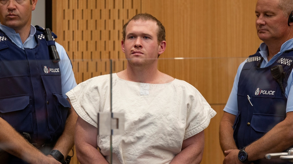 New Zealand mosque attacks gunman will not speak at sentencing