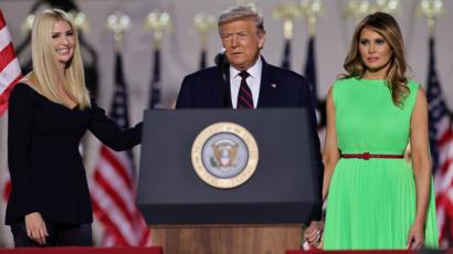 Trump in keynote speech: 'No one will be safe in Biden's America' Trump in keynote speech: 'No one will be safe in Biden's America'