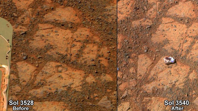 Mars 'jelly doughnut' rock intrigues scientists