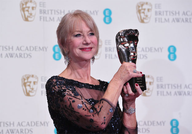 Film icon Mirren gets Bafta accolade from 'grandson' William