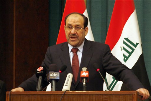 Saudi Arabia and Qatar in 'war on Iraq': Maliki