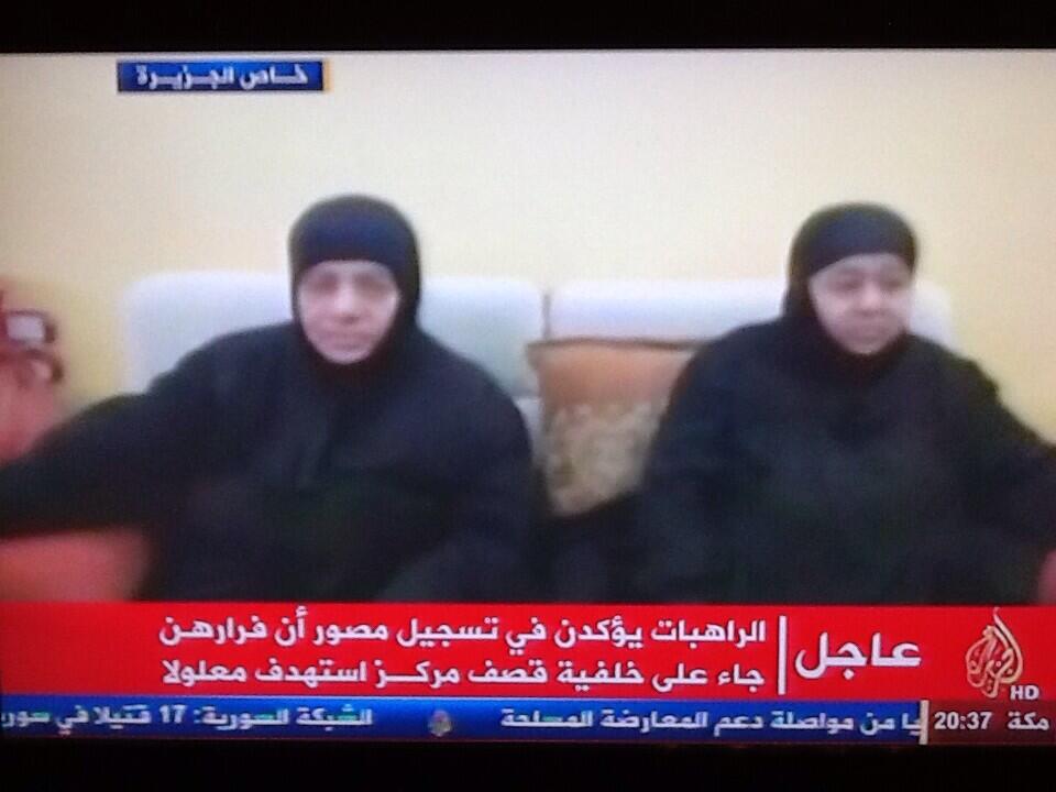 Syria rebels release kidnapped nuns