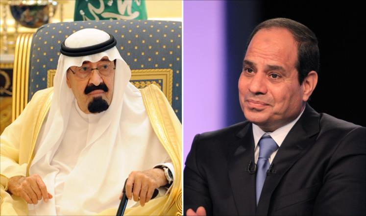 Saudi king meets Egypt's Sisi in Cairo