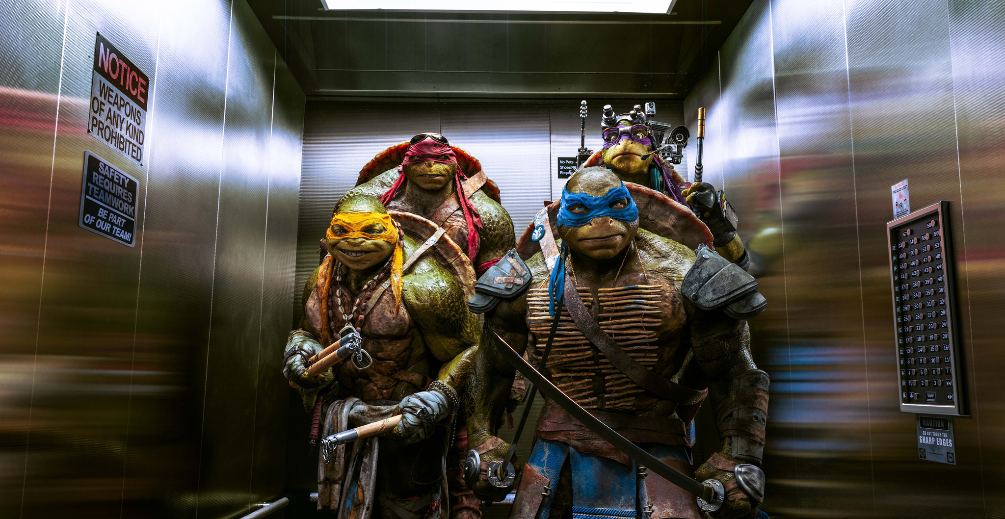 "Ninja Turtles" in box office romp