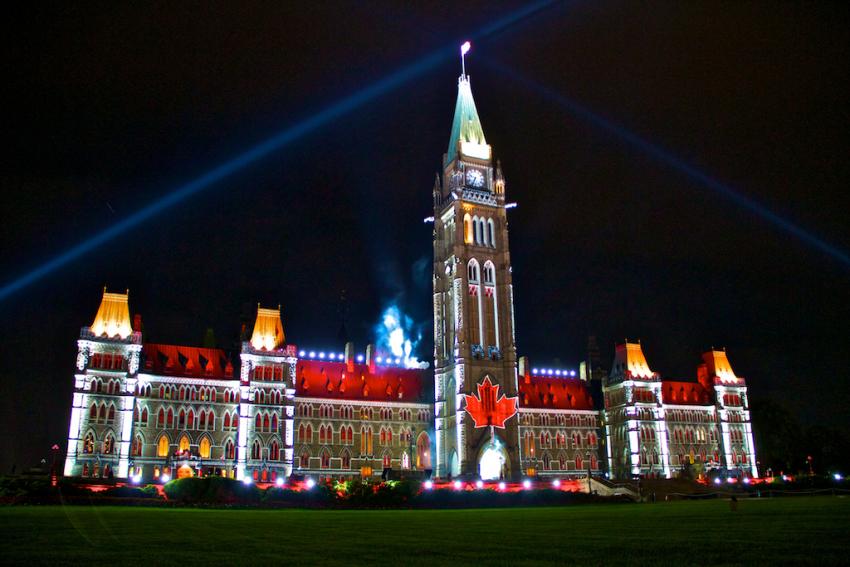 Shots shatter calm at home of Canadian democracy