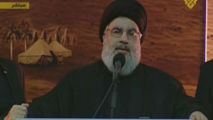Hezbollah chief vows Syria 'victory' in Ashura address