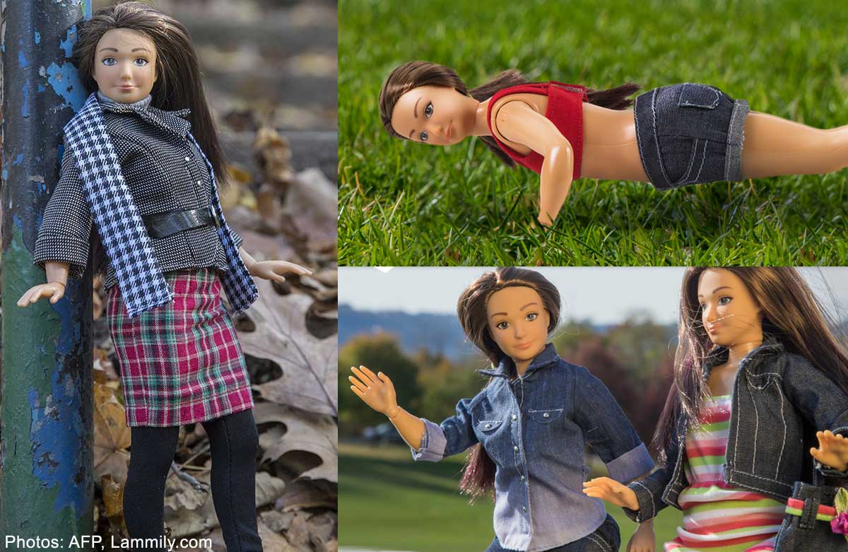 'Anti-Barbie' doll goes on sale on US